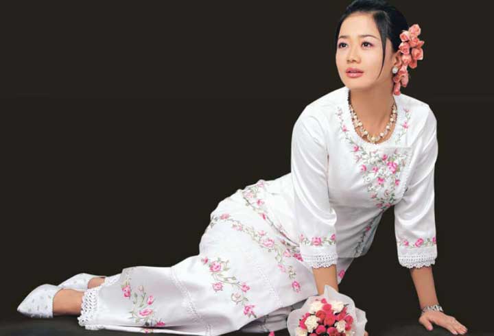 Myanmar Traditional Costume