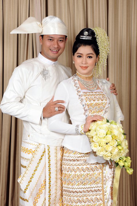 Myanmar Traditional Wedding Dresses All Things Myanmar Burmese